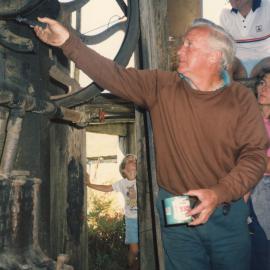 George Robb at George's Gold Mine, 13 April 1986