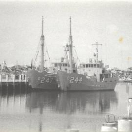 HMA ships "Boss" and "Banks", 6 February 1983