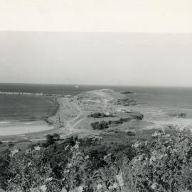 View to South Coffs Island and Corambirra Point from Beacon Hill, c.1950