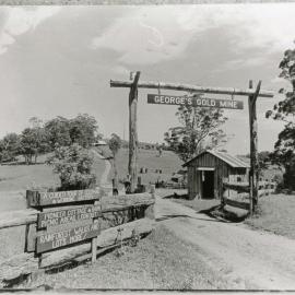 Entrance to George's gold mine