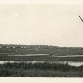 Land clearing at Raleigh, 1930