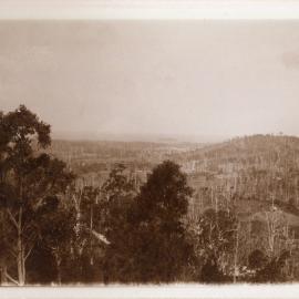 View of Coffs Harbour from Red Hill, 1930