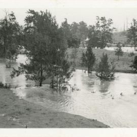 The Orara River in flood, c. 1930