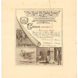 Royal Lifesaving Society Certificate