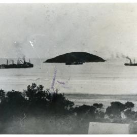 Steam Ship Tinterleaf with SS Cooloon and SS Fitzroy visiting the Jetty