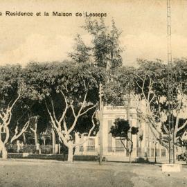 La residence et la maison de Lesseps, c.1905