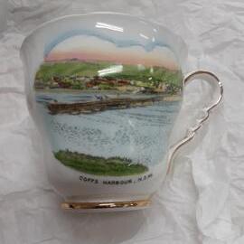 Souvenir Tea Cup and Saucer