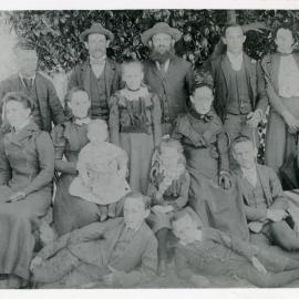 The Hoschke family at Upper Orara, c.1900