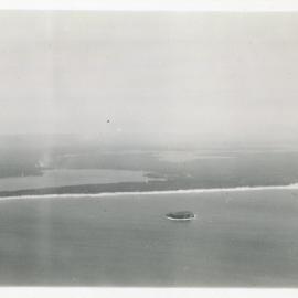 View of Bird Island and Lake Macquarie
