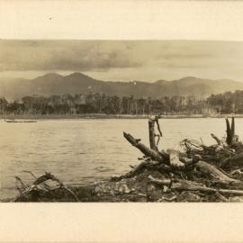 The lagoon at Bonville, 1920 - 1922