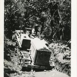 Hauling logs to the Bucca Creek mill, c.1930