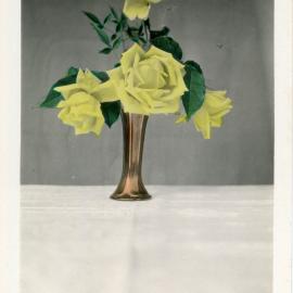 A vase of roses, 1930