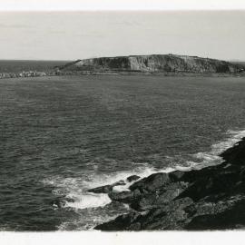 Eastern harbour breakwall and South Island quarry