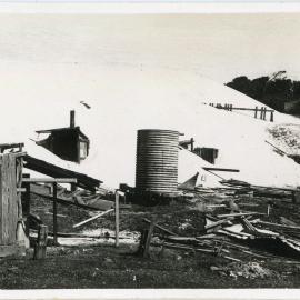 Creeping sand dune, 1936