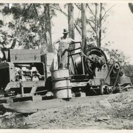 A log hauler on the Eastern Dorrigo, 1936