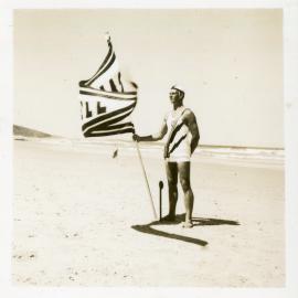 Captain of the Sawtell Surf Life Saving team