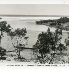 Boambee Creek entrance, 1930s