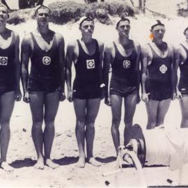 Sawtell men's surf-lifesaving team