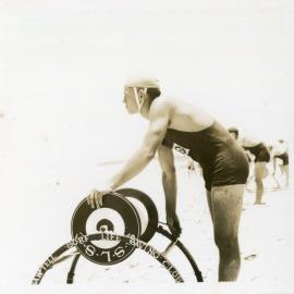 Surf life-savers stand by