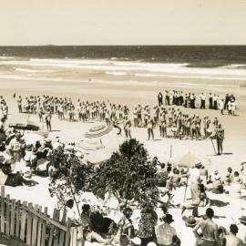 Surf life-savers ready for action on Sawtell Beach