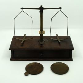 Scales in Box, c. 1880s