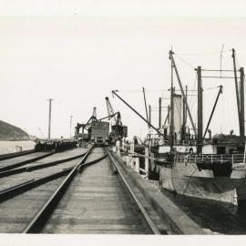 The James Cook at the Jetty, 1935
