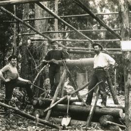 Miners at Bucca Creek, 1898