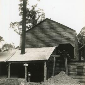 Mining battery at the Bucca Creek gold field, 1898
