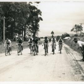 Bicycle road race, 5 January 1947