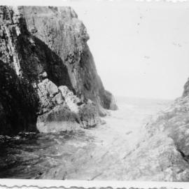 South Solitary Island boat passage, early 1950s