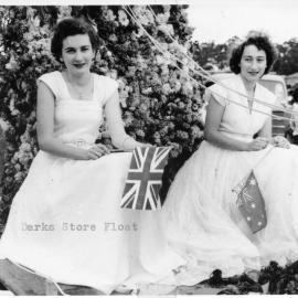 Dark's Store float in the Coronation Parade, 2 June 1953