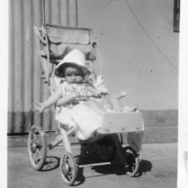 Linda Hobman on South Solitary Island, 1952