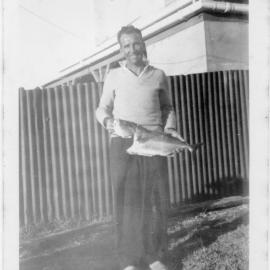 Assistant Lightkeeper Bernie Hickey, 1954