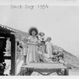 Boat Day on South Solitary Island, 1954