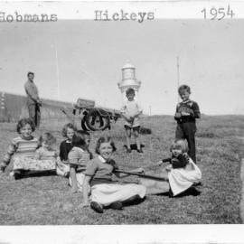 The Hobman and the Hickey lighthouse families, 1954