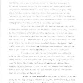 Memories of Friday Creek