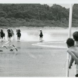 Beach picnic races, early 1990s