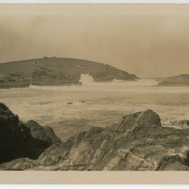 Coastal scene, 1940s
