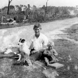 Fred and Bill Cockbain, c.1925