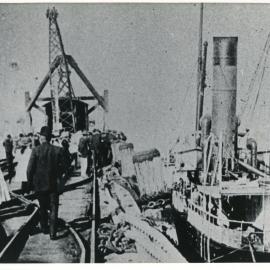 Sunday afternoon at the Jetty, c.1905