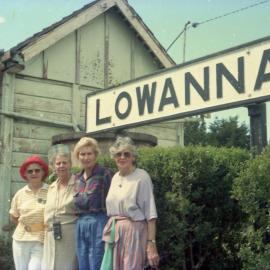 Lowanna Railway Station, 14 April 1986