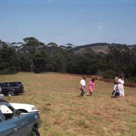 Turning the sod for Bishop Druitt College, 1993
