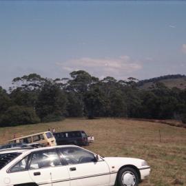 Turning the sod for Bishop Druitt College, 1993