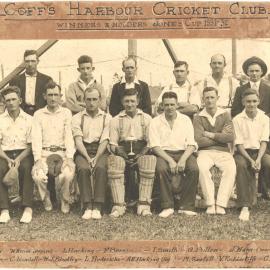 Coffs Harbour Cricket Club Winners and Holders of Jones' Cup, 1932