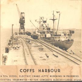 Widening of the jetty
