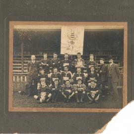 Wanganui football team, 1910
