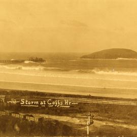 Storm at Coffs Harbour, c. 1914
