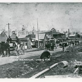 Ocean Street at Coffs Harbour Jetty, c.1908