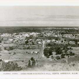 View of Top Town from Robinson's Hill, c.1930s