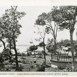 Park Beach Reserve and rotunda, c.1930s
